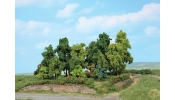 HEKI 1996 Laubwald, 18 Büsche und Bäume 1-11 cm