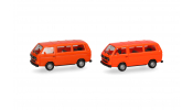 HERPA 013093-006 MiKi VW T3 Bus  rot/orange