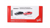 HERPA 014106 MiKi Opel Coupé Magmarot /schw