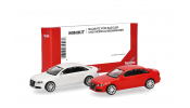HERPA 014144 MiKi Audi A4 Limous. weiß/rot