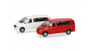 HERPA 014212 MiKi MB Vito Bus weiß/rot 2St.