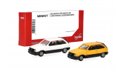 HERPA 014298 MiKi Opel Corsa A SR gelb/weiß