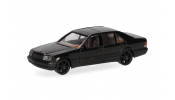 HERPA 020947-002 Mercedes-Benz 600 SEL V12 mit Brabus-Felgen, schwarz