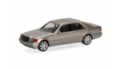 HERPA 030946-002 Mercedes-Benz 600 SEL V12 mit Brabus-Felgen, rauchsilber metallic