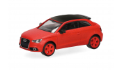 HERPA 034531-002 Audi S1, misanorot perleffekt, Dach schwarz