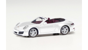 HERPA 038843-002 Porsche 911 Car. 2 weiß met.