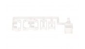 HERPA 055444 ZB Lowbar u. Sidebar LKW ,weiß