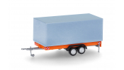 HERPA 055468 Tandem-Planenanhänger für LKW HERPA 055468 Tandem-Planenanhänger für LKW