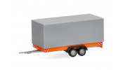 HERPA 055468 Tandem-Planenanhänger für LKW
