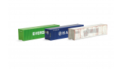 HERPA 066730-002 TT Cont.-Set Evergreen Hanjin HERPA 066730-002 TT Cont.-Set Evergreen Hanjin