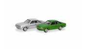 HERPA 066938 N/2er Set Opel Manta grün/silb HERPA 066938 N/2er Set Opel Manta grün/silb