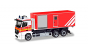 HERPA 094450 Mercedes-Benz Antos Wechsellader-LKW Freiwillige Feuerwehr Norderstedt HERPA 094450 Mercedes-Benz Antos Wechsellader-LKW Freiwillige Feuerwehr Norderstedt