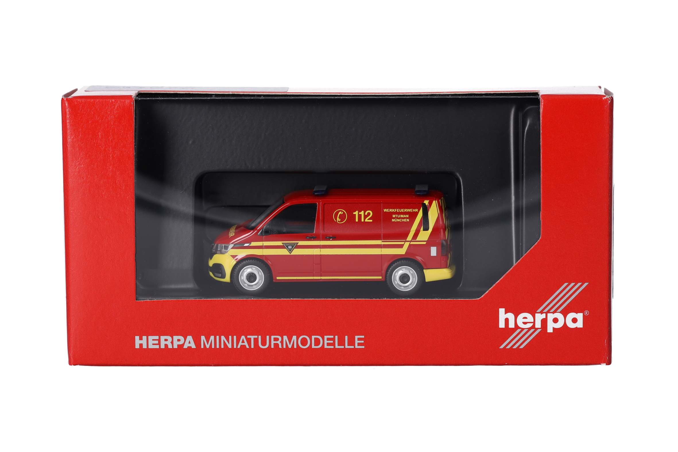 Herpa 097888 - VW T6.1 brandweer Nederland (HO) | NL Modellen | Harlaar