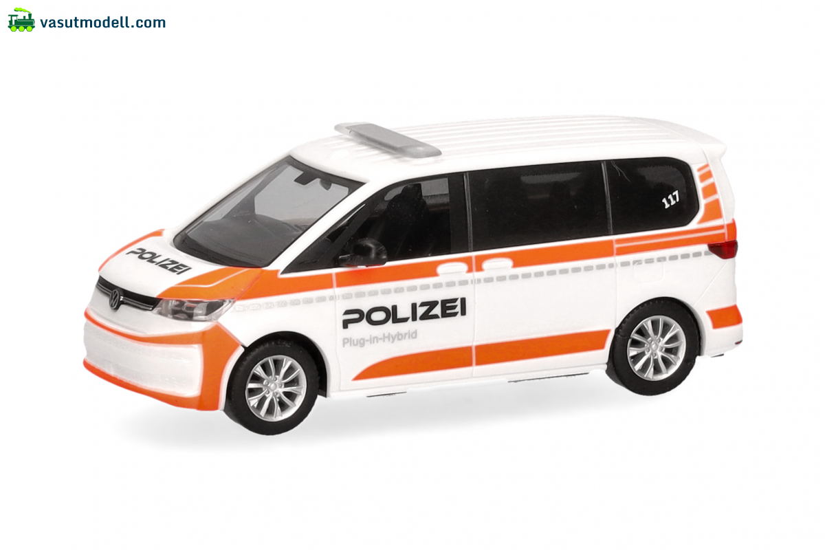 HERPA 098496 VW Multivan Polizei Schweiz HERPA 098496 VW Multivan Polizei Schweiz