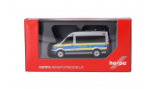 HERPA 098526 MAN TGE Bus Mobile Wache Poliz