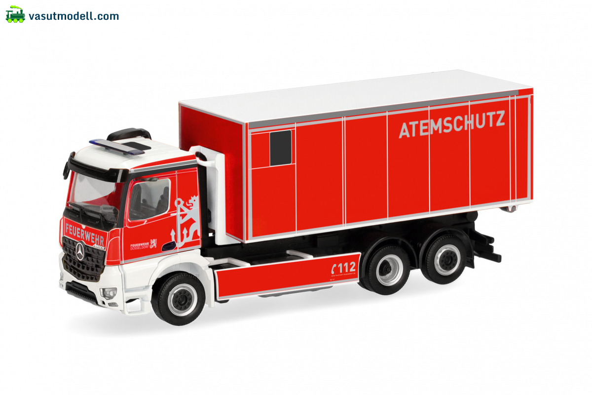 HERPA 099776 MB Arocs M WeLa-Lkw FW Düsseld HERPA 099776 MB Arocs M WeLa-Lkw FW Düsseld