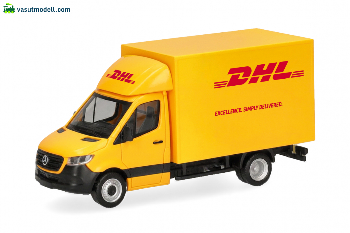 HERPA 099783 MB Sprinter 18 m Koffer DHL HERPA 099783 MB Sprinter 18 m Koffer DHL