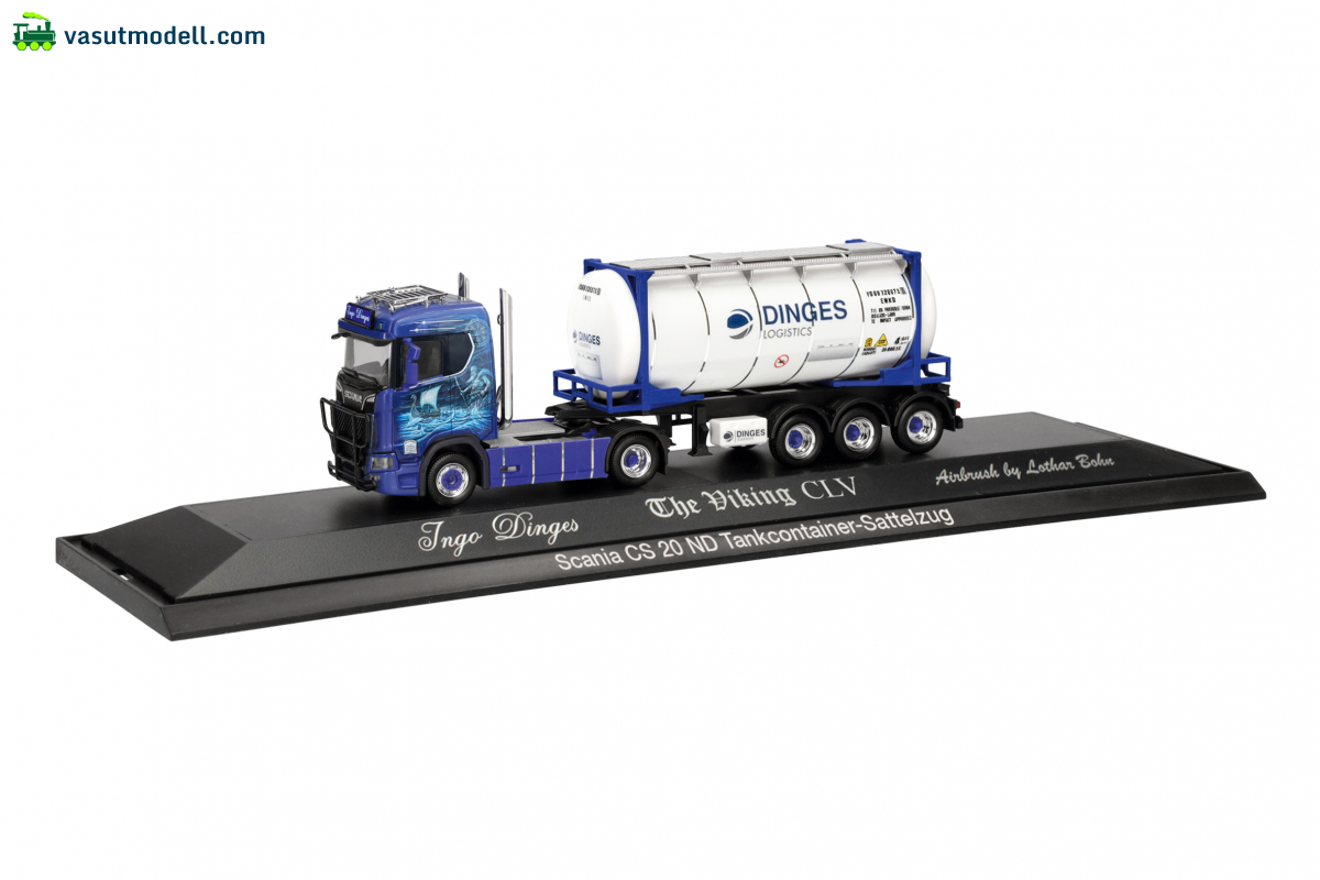 HERPA 122382 Scania CS 20 ND TankContSz HERPA 122382 Scania CS 20 ND TankContSz