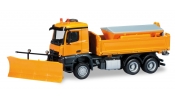 HERPA 302760-002 Mercedes-Benz Arocs M Allradkipper mit Streuaufbau, Räumschild und 2 Rundumleuchten Winterdienst HERPA 302760-002 Mercedes-Benz Arocs M Allradkipper mit Streuaufbau, Räumschild und 2 Rundumleuchten Winterdienst