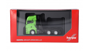 HERPA 313100-004 MAN TGX GX 6x4 ZM m.Lk, grün