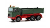 HERPA 314985-002 MAN F8 Kipp-LKW 3a grün-rot HERPA 314985-002 MAN F8 Kipp-LKW 3a grün-rot