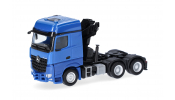 HERPA 318747 Mercedes-Benz Arocs 18 Bigspace Zugmaschine 3achs mit Ladekran (6x4), enzianblau