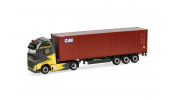 HERPA 319256 Volvo FH GL XL Elect. ContSz