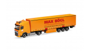 HERPA 320016  DAF XG Gardinenplanen-Sattelzug   Max Bögl   