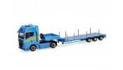 HERPA 320047  MAN TGX GX Semitieflader-Sattelzug   Zillner   