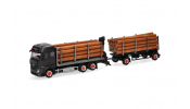 HERPA 320078  Mercedes-Benz Arocs 18 Bigspace Holztransporter-Hängerzug   Jürgen Ehrmann Transporte   