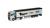 HERPA 320085  MAN TGX GX Schubboden-Sattelzug   Baumann/Knapen   
