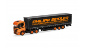 HERPA 320139  Scania CR 20 ND Gardinenplanen-Sattelzug   Philipp Seidler   
