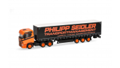 HERPA 320139 Scania CR 20 ND Gardinenplanen-Sattelzug Philipp Seidler HERPA 320139 Scania CR 20 ND Gardinenplanen-Sattelzug Philipp Seidler