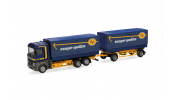 HERPA 320160  Renault AE Wechselpritschen/planen-Hängerzug    ASG   (Schweden) 