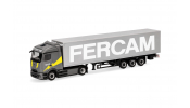 HERPA 320184 Mercedes-Benz eActros 600 ProCabin Streamspace Gardinenplanen-Sattelzug Fercam (Italien) HERPA 320184 Mercedes-Benz eActros 600 ProCabin Streamspace Gardinenplanen-Sattelzug Fercam (Italien)