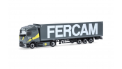 HERPA 320184 Mercedes-Benz eActros 600 ProCabin Streamspace Gardinenplanen-Sattelzug Fercam (Italien) HERPA 320184 Mercedes-Benz eActros 600 ProCabin Streamspace Gardinenplanen-Sattelzug Fercam (Italien)