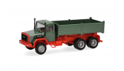 HERPA 320276 Iveco Hauber Kipp-LKW 3achs, grün