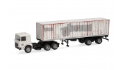 HERPA 320283  MAN F8 Container-Sattelzug   DB   