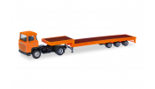 HERPA 321730 Scania 141 Tieflade-Sz orange HERPA 321730 Scania 141 Tieflade-Sz orange