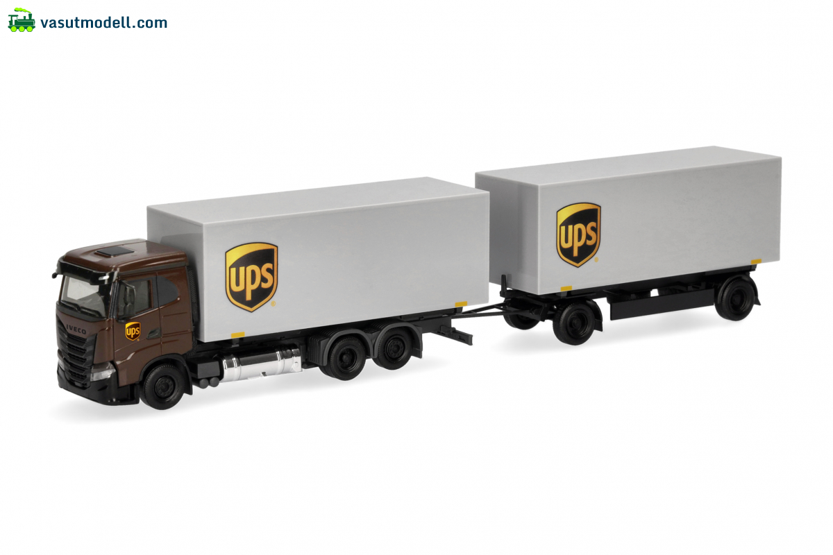HERPA 321761 Iveco S-Way FD WeKo Hgz UPS HERPA 321761 Iveco S-Way FD WeKo Hgz UPS