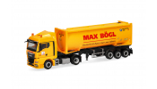 HERPA 321938 MAN TGX GM 30ft DruckSilContSz HERPA 321938 MAN TGX GM 30ft DruckSilContSz