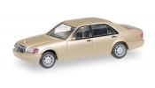 HERPA 038775 Mercedes-Benz S-Klasse V12 (W140), champagner metallic HERPA 038775 Mercedes-Benz S-Klasse V12 (W140), champagner metallic