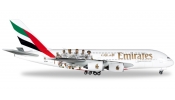 HERPA 529242 Emirates Airbus A380 Real Madrid