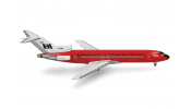 HERPA 537551 B727-200 Braniff Solid Red