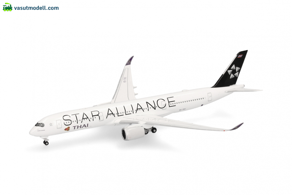 HERPA 538978 A350-900 Thai Airways Star All HERPA 538978 A350-900 Thai Airways Star All