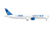 HERPA 539050 B787-9 United 100 Years HERPA 539050 B787-9 United 100 Years