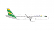 HERPA 539746 A320neo LATAM Brazil Flag HERPA 539746 A320neo LATAM Brazil Flag