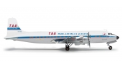 HERPA 556354 TAA Trans Australia Airlines Douglas DC-6B HERPA 556354 TAA Trans Australia Airlines Douglas DC-6B
