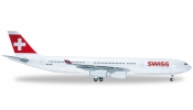 HERPA 556712 Swiss International Air Lines Airbus A340-300 HERPA 556712 Swiss International Air Lines Airbus A340-300