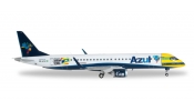 HERPA 557030 Azul Brazilian Airlines Embraer E195 Ayrton Senna HERPA 557030 Azul Brazilian Airlines Embraer E195 Ayrton Senna